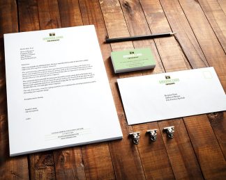 Printable Business Branding Kit, Printable Branding Kit, Letterhead Envelope