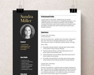 contemporary-resume-template
