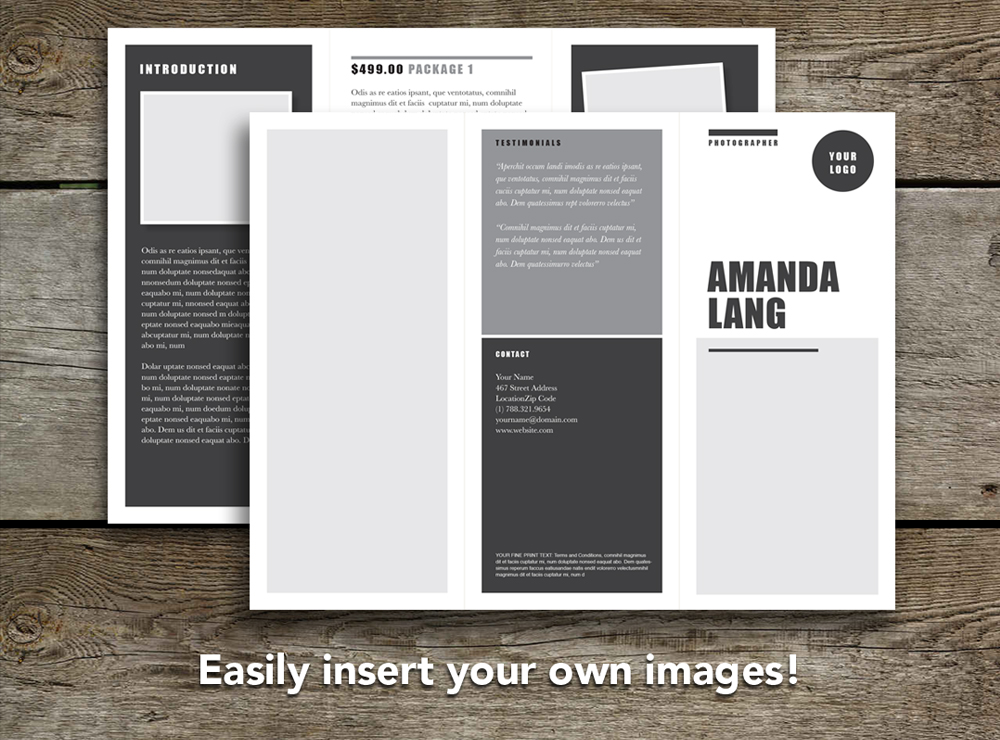 Printable Promotional Brochure Design - Image 5