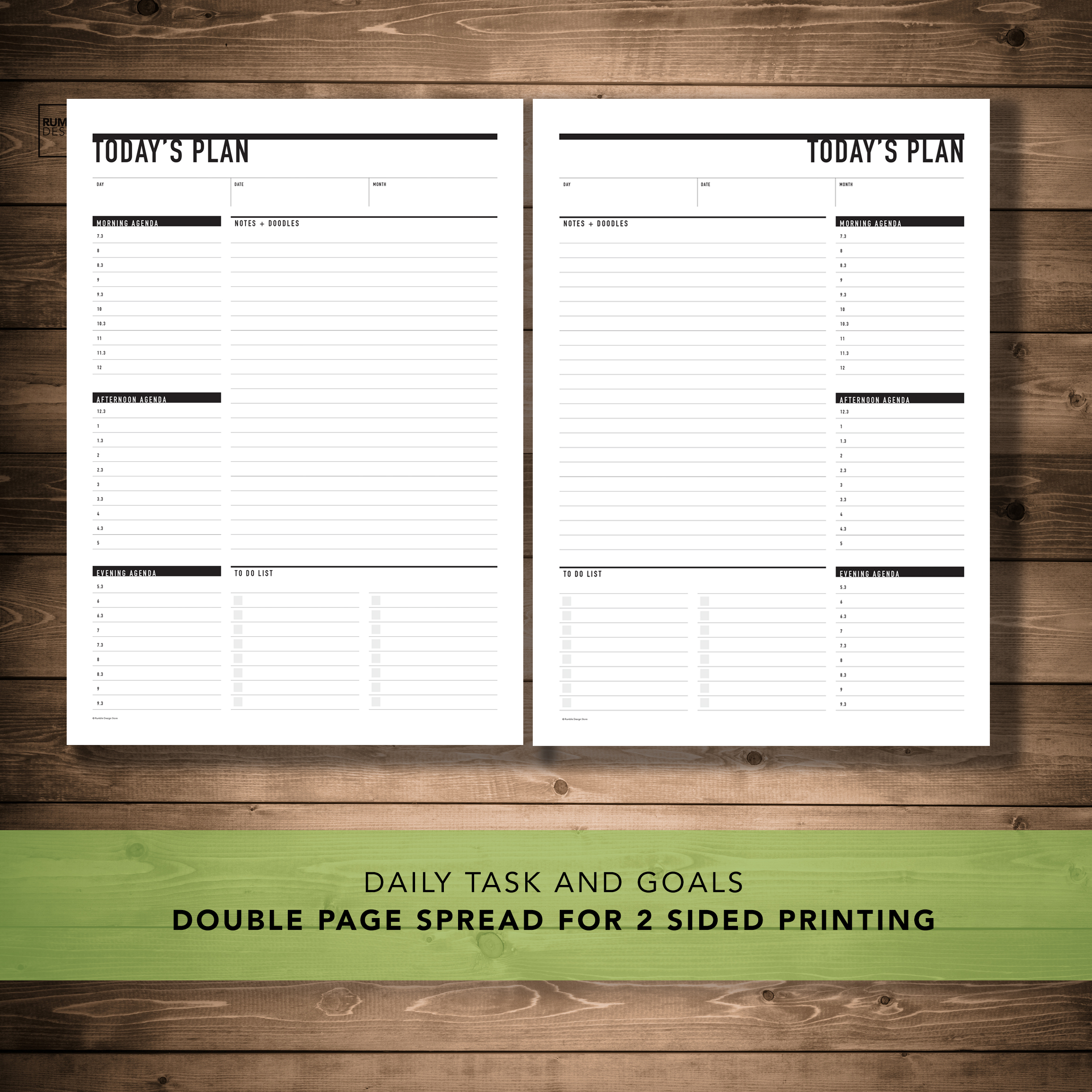 Rumble Design Store, Printable, Weekly Planners, Planners, Calendars, Templates, Branding, Brand Kit, Business Card Templates, Student Planners, Student Agendas, College Planners, College Agendas, Good Notes, Fitness Tracker, Habit Tracker, Fitness Planner, Healthy, Mindful Business, To Do List, Monthly Calendar, Monthly Planner, Weekly To Do List, Project Planner, Project Action