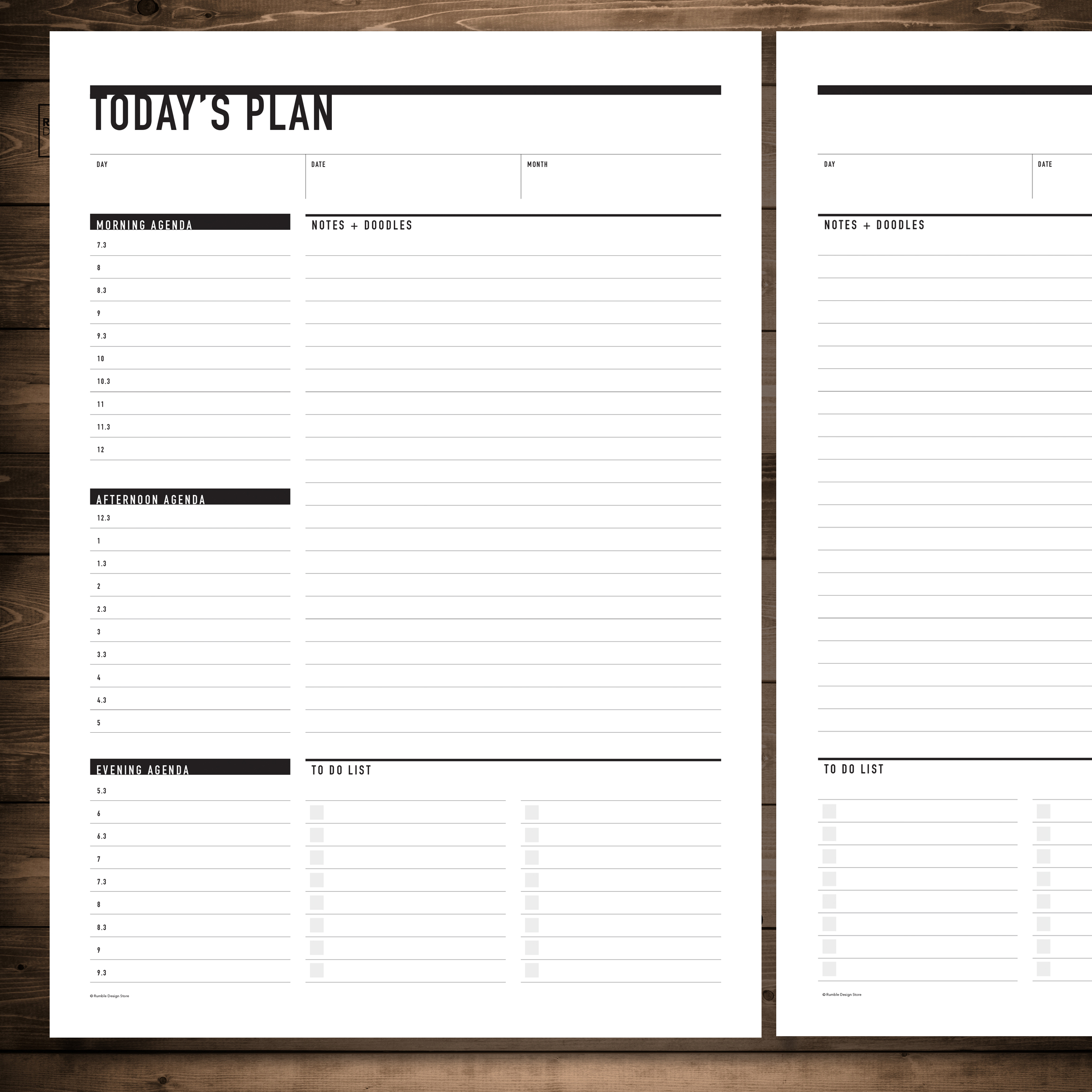 Rumble Design Store, Printable, Weekly Planners, Planners, Calendars, Templates, Branding, Brand Kit, Business Card Templates, Student Planners, Student Agendas, College Planners, College Agendas, Good Notes, Fitness Tracker, Habit Tracker, Fitness Planner, Healthy, Mindful Business, To Do List, Monthly Calendar, Monthly Planner, Weekly To Do List, Project Planner, Project Action