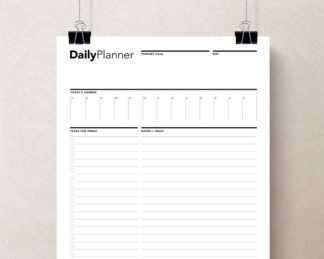 Daily-planner-printable