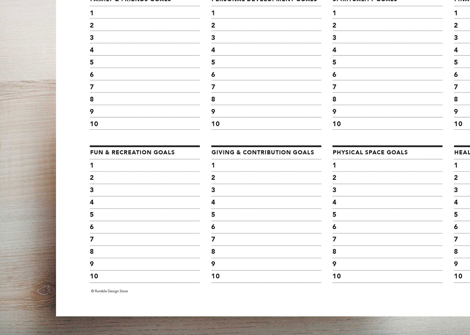 Level 10 Life Planner