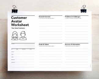 Customer-Avatar-Worksheet