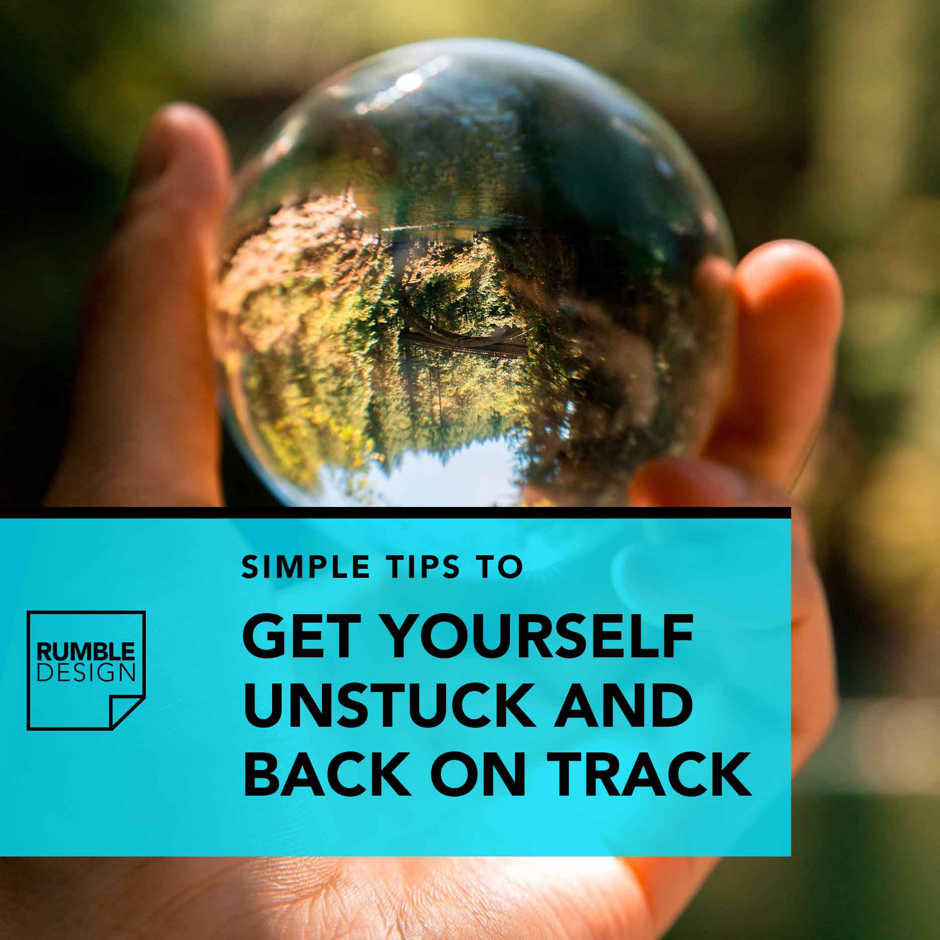 how to get unstuck and be on track