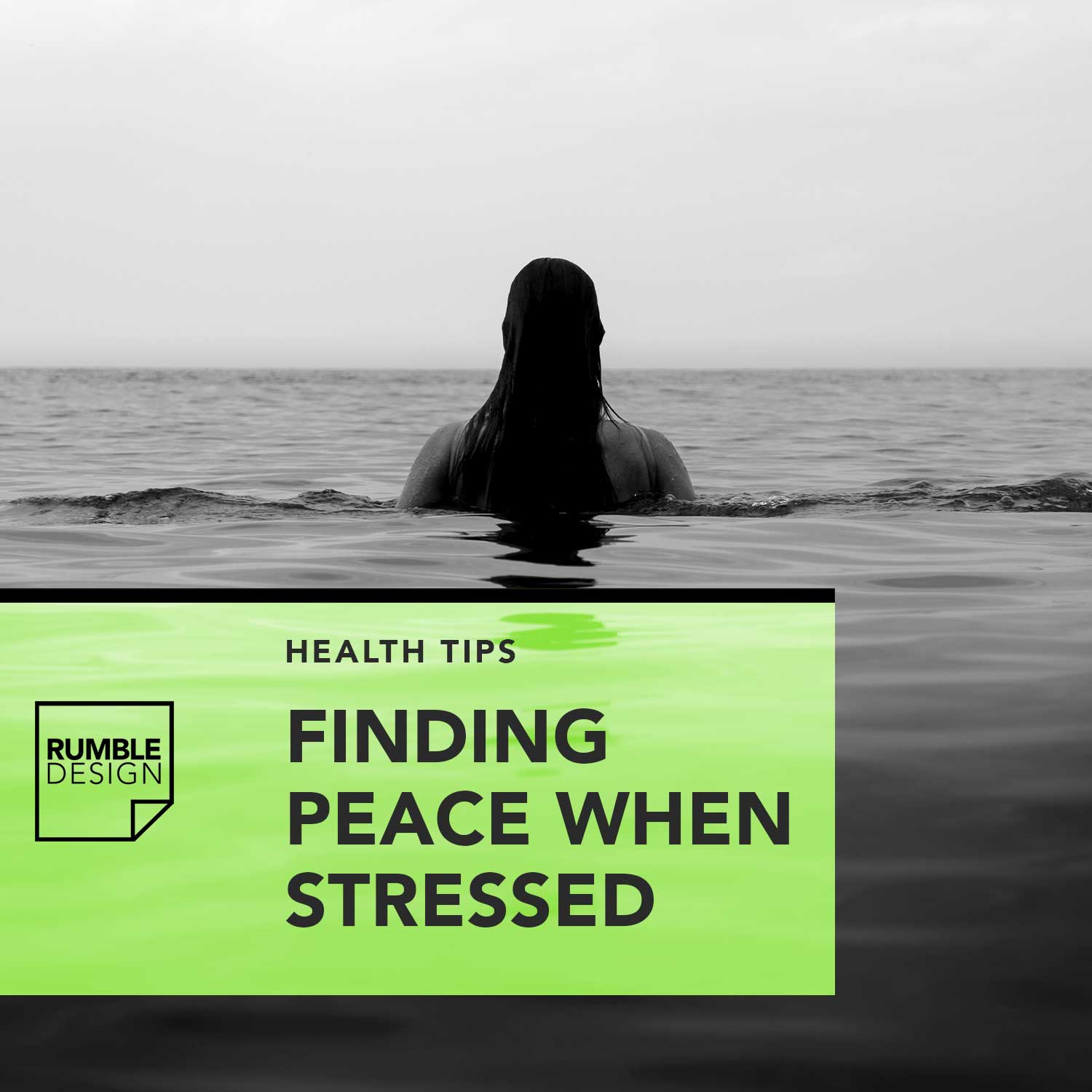 finding peace when stressed